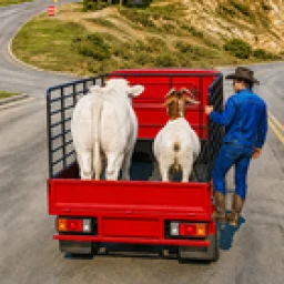 Animal Transport Farm Game 3D 图标
